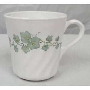 Corning Ware Corelle Callaway Swirl Ivy Tea Coffee Cup Mug